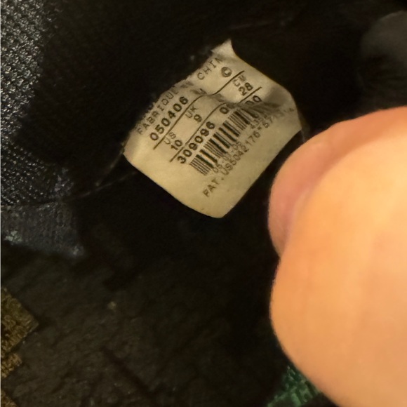 Nike Air Force 1 Low Premium Woven Black Green Yellow 2005 release Men’s Size 10 - Picture 8 of 13